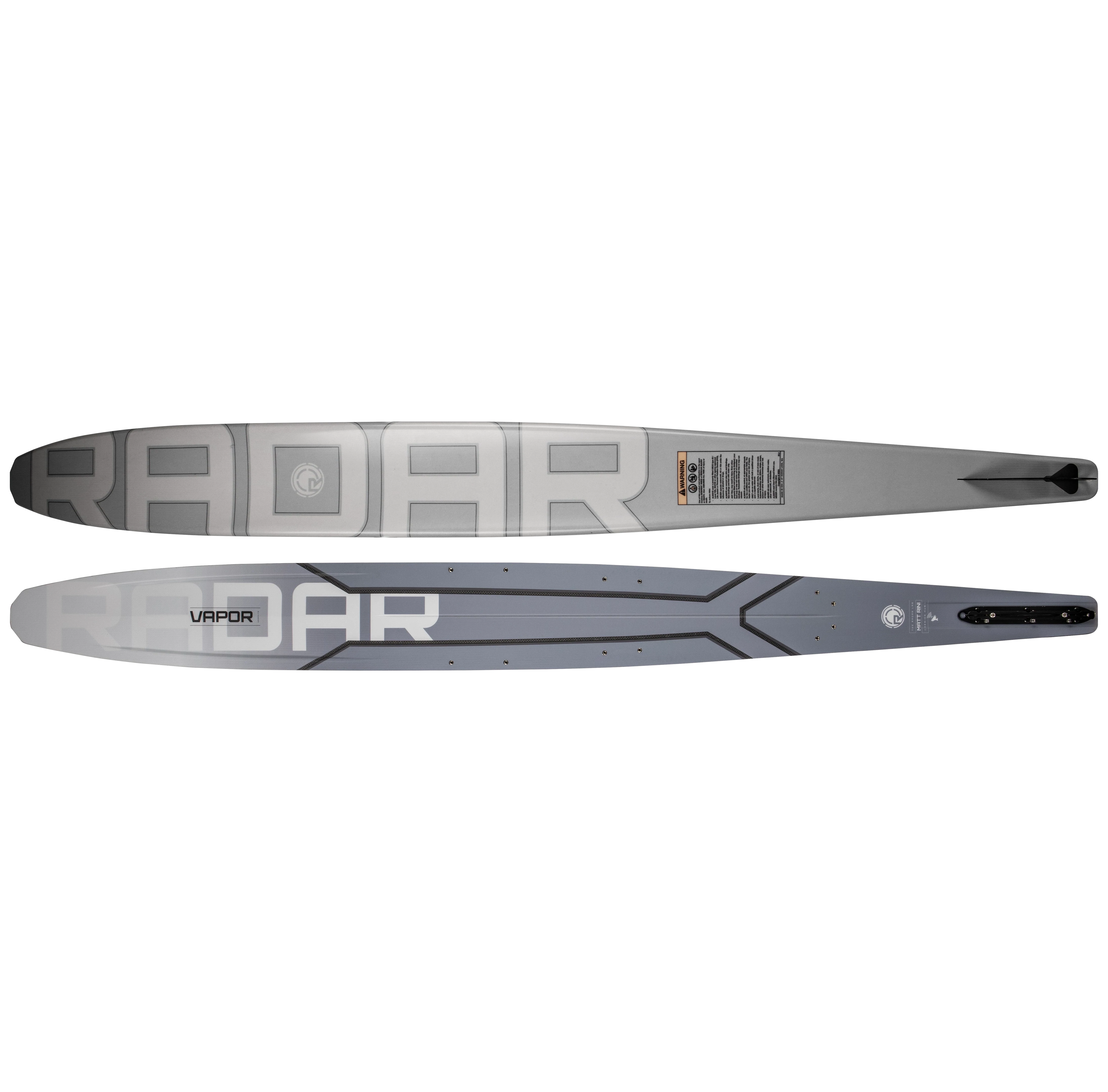 RADAR SKIS VAPOR GRAPHITE - 2027 - BOTH HORIZONTAL