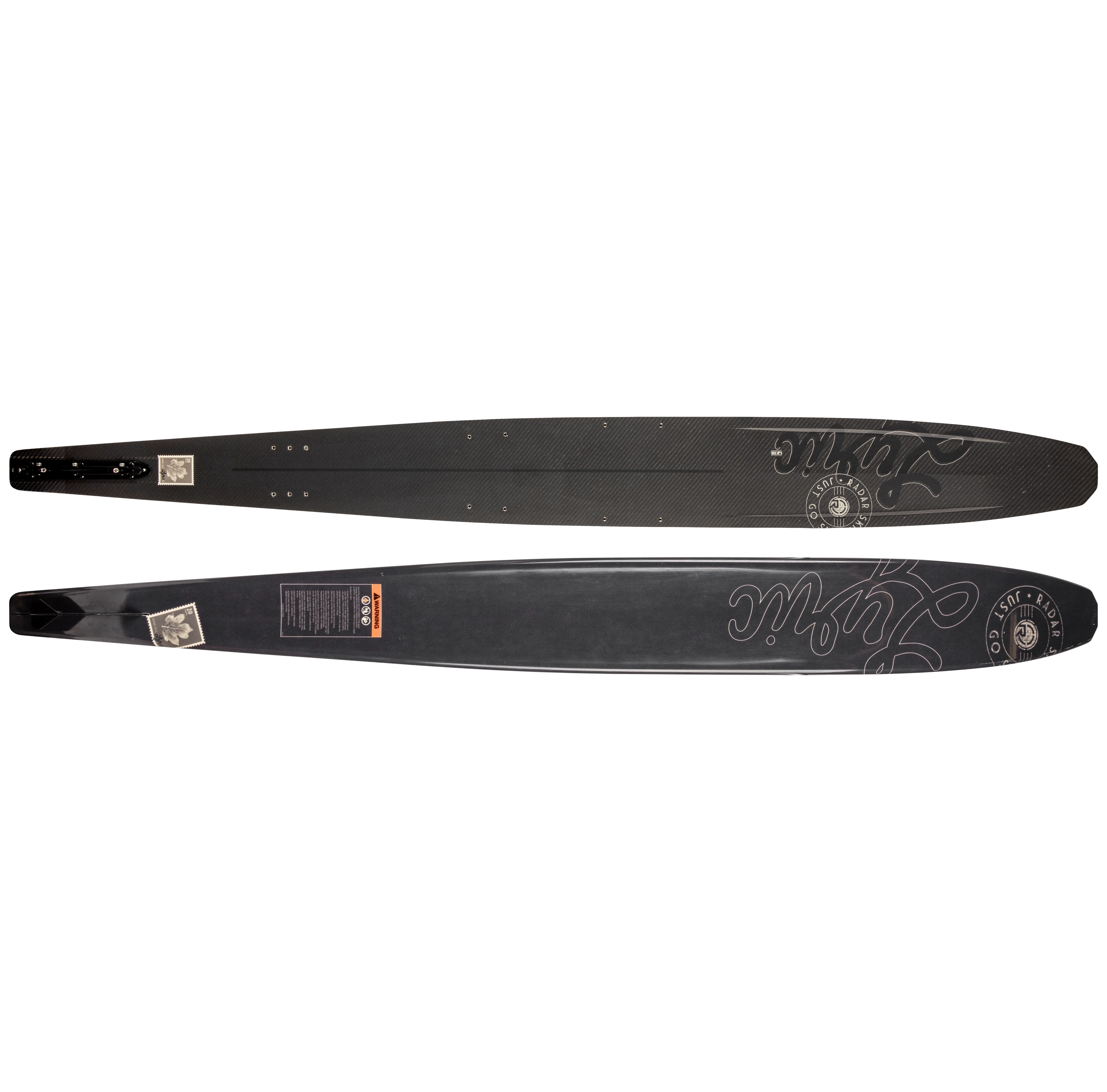 RADAR SKIS LYRIC GRAPHITE - 2027 - BOTH HORIZONTAL