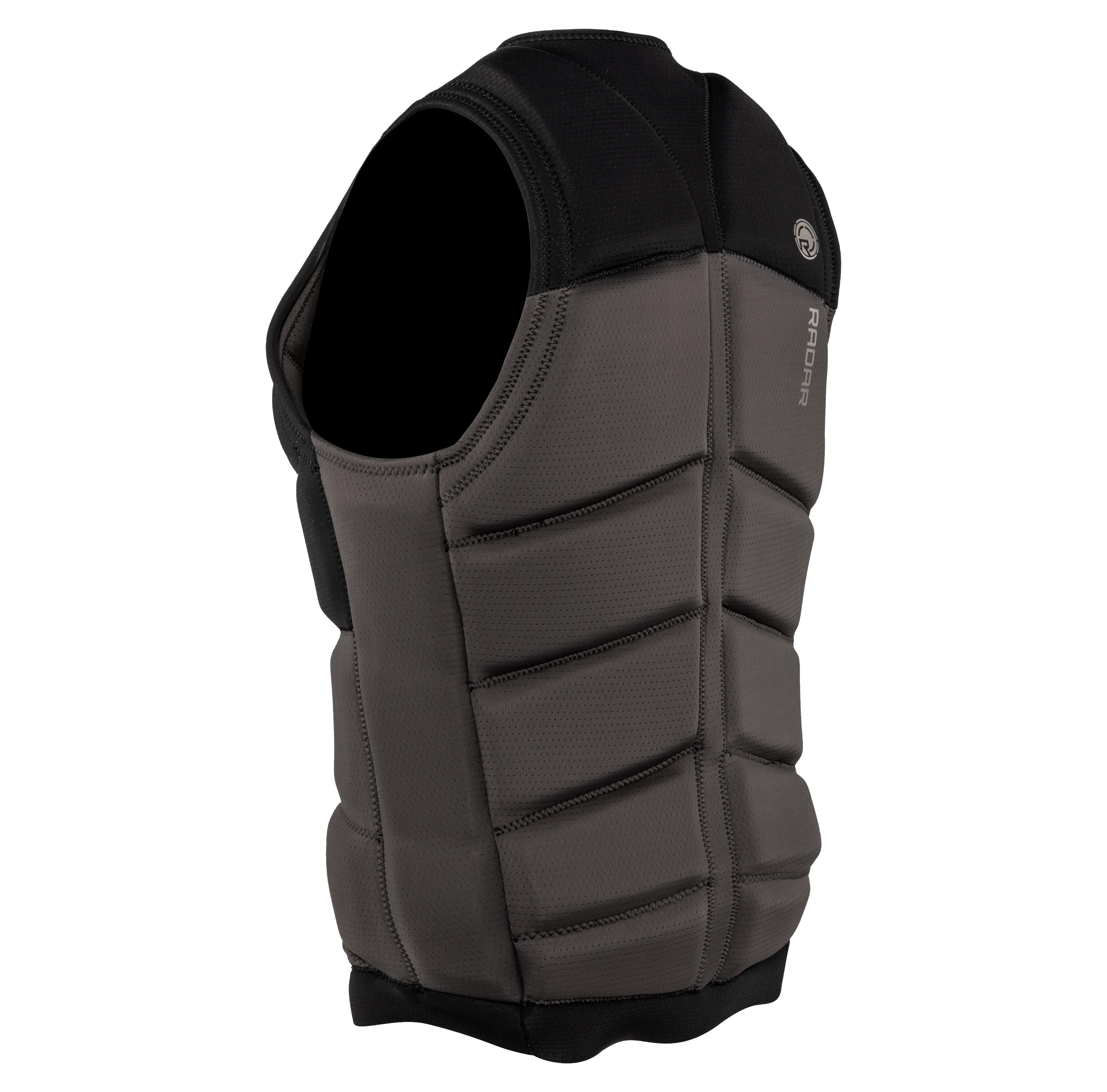 RADAR-LIFE-JACKET-JP-MOD-BLACK-IMPACT-2027-SPINNING-BACK-LEFT
