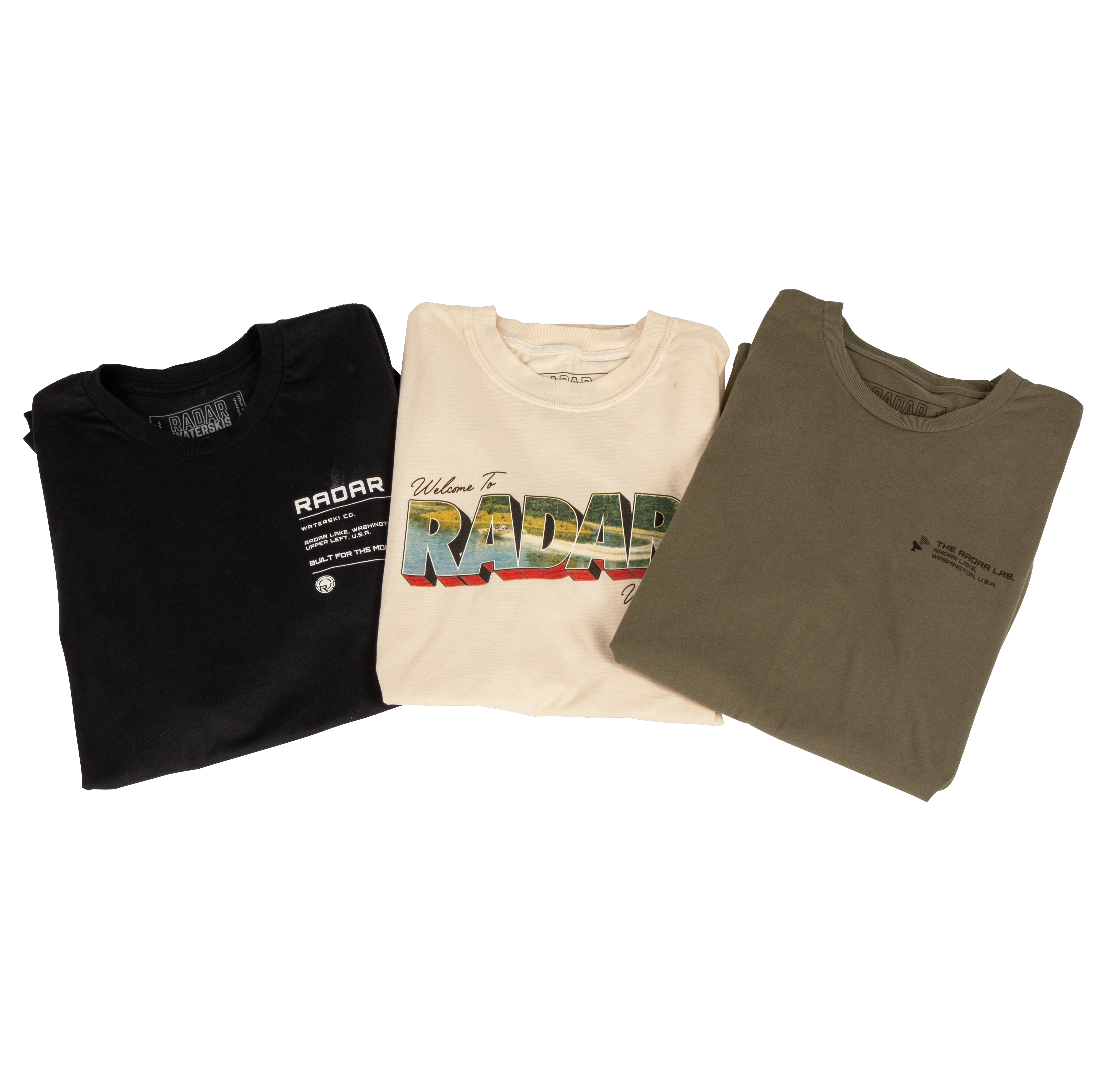 RADAR SOFTGOODS TEES - 2027 - FOLDED