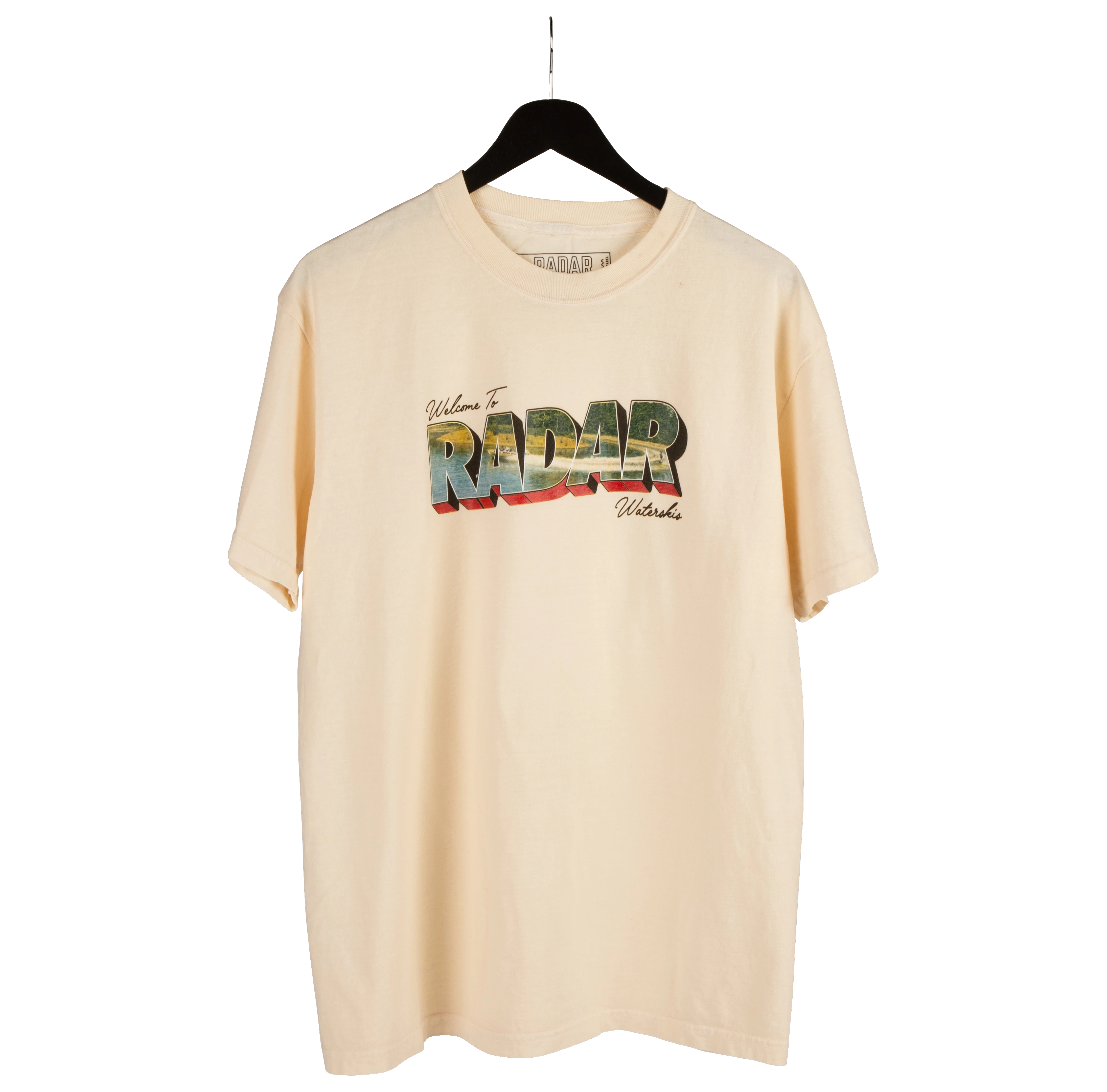 RADAR SOFTGOODS WELCOME TEE - 2027 - HANGING 2