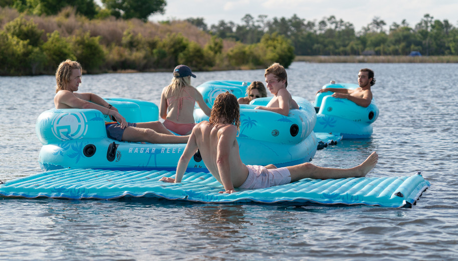 Radar Cloud Water Mat