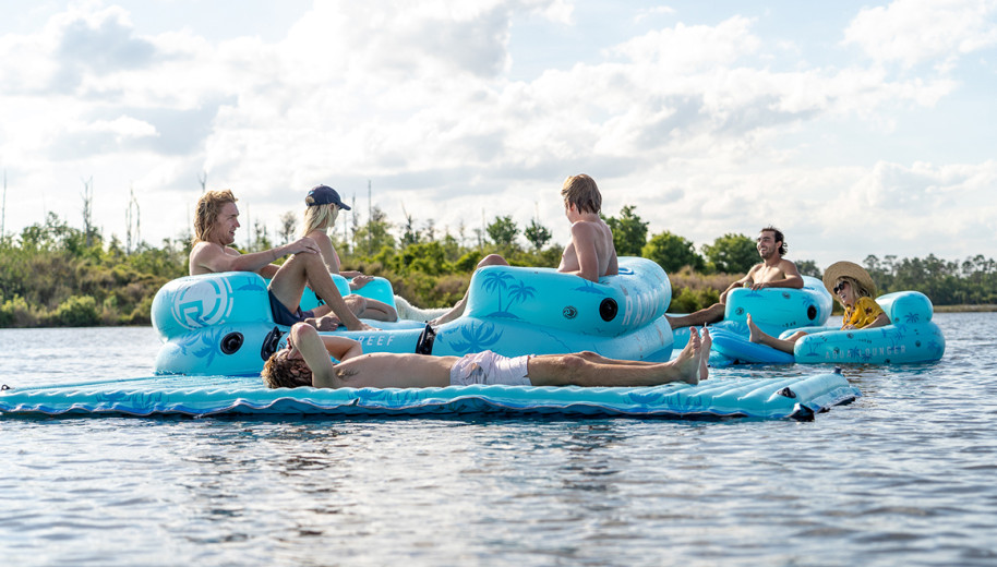 Radar Cloud Water Mat