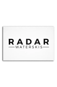 2019 Radar Die Cut Sticker - White