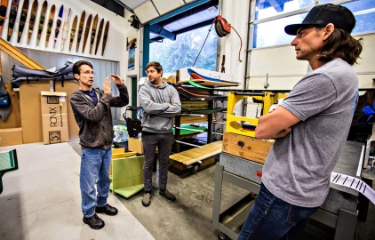 Ski Talk at the Barn