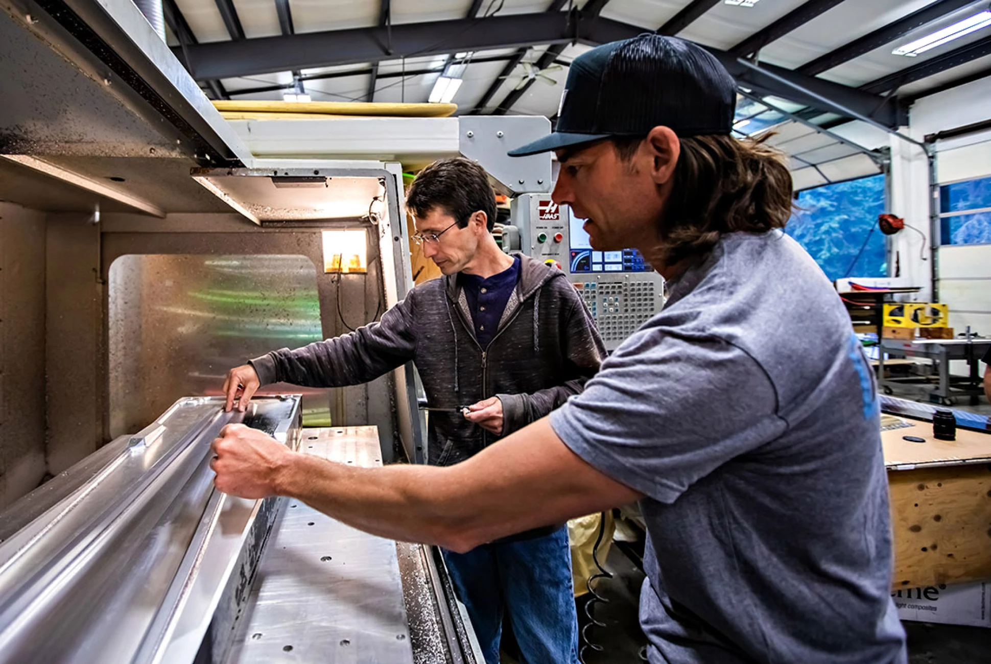 Tim and Rossi at Haas 3