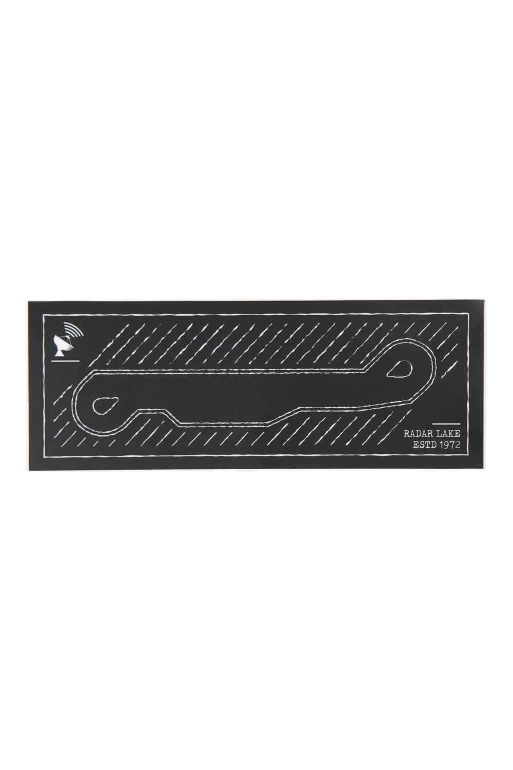 Radar Lake Sticker