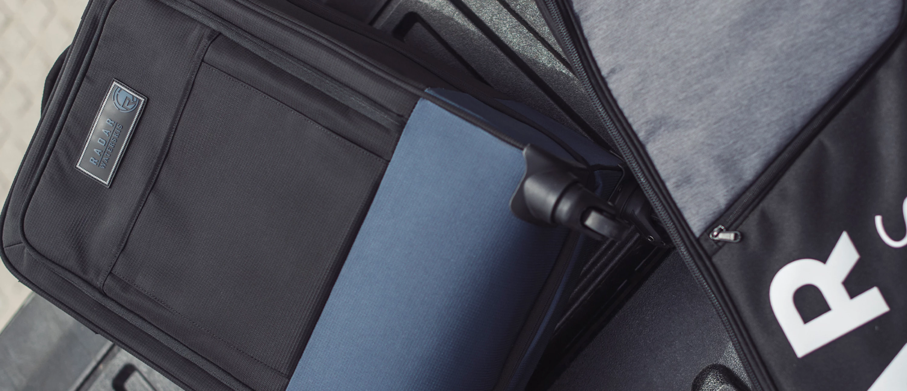 Flight Luggage and Padded Wheelie Bag 4