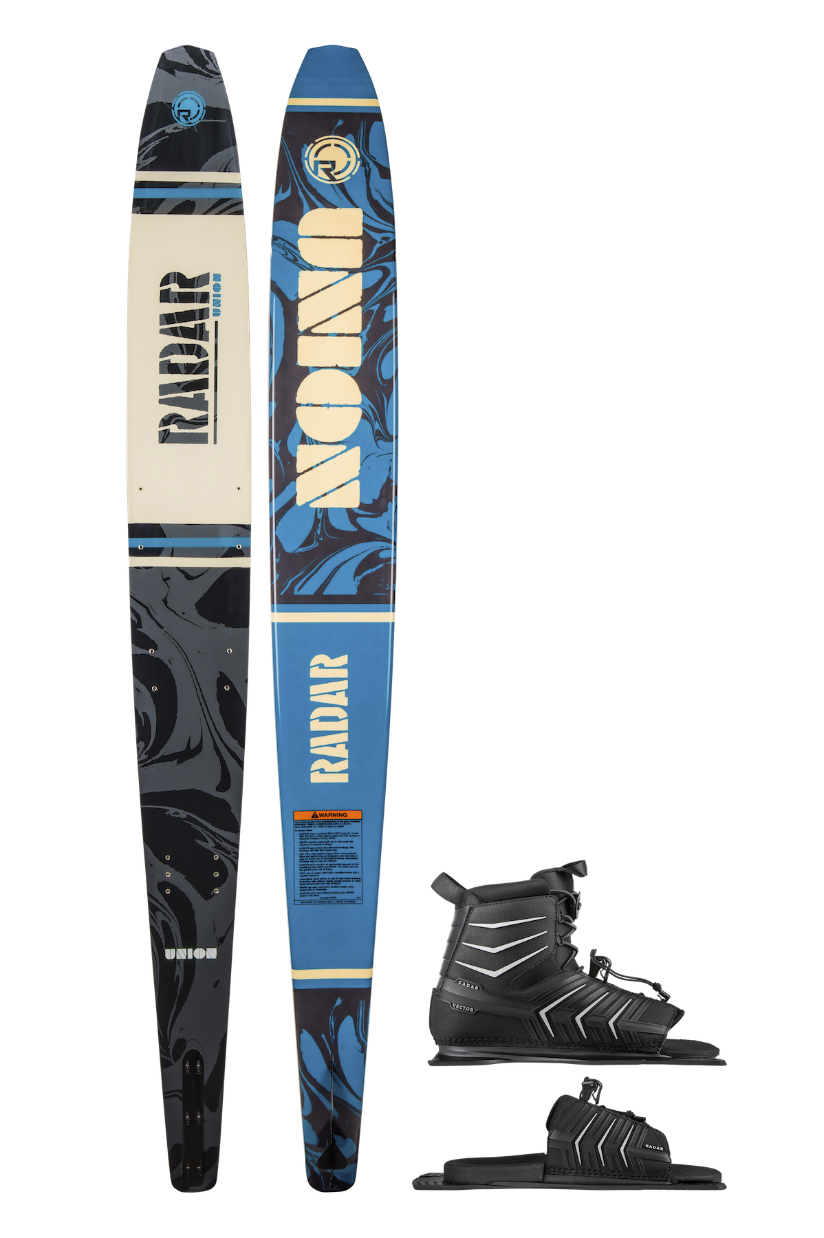 Union w/ Vector & ARTP Radar Skis, Handcrafted Quality Waterskis