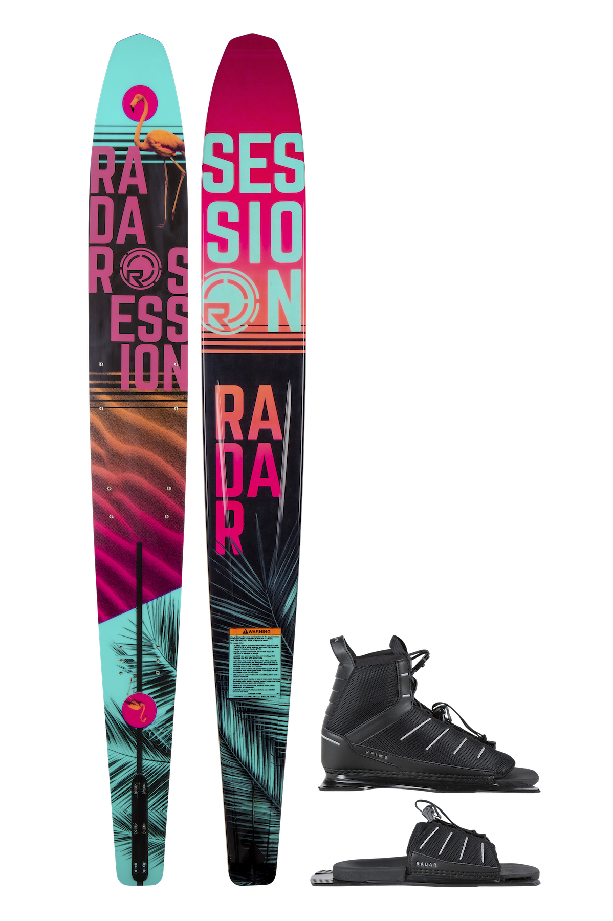 Women's Session w/ Prime & ARTP Radar Skis, Handcrafted Quality Waterskis