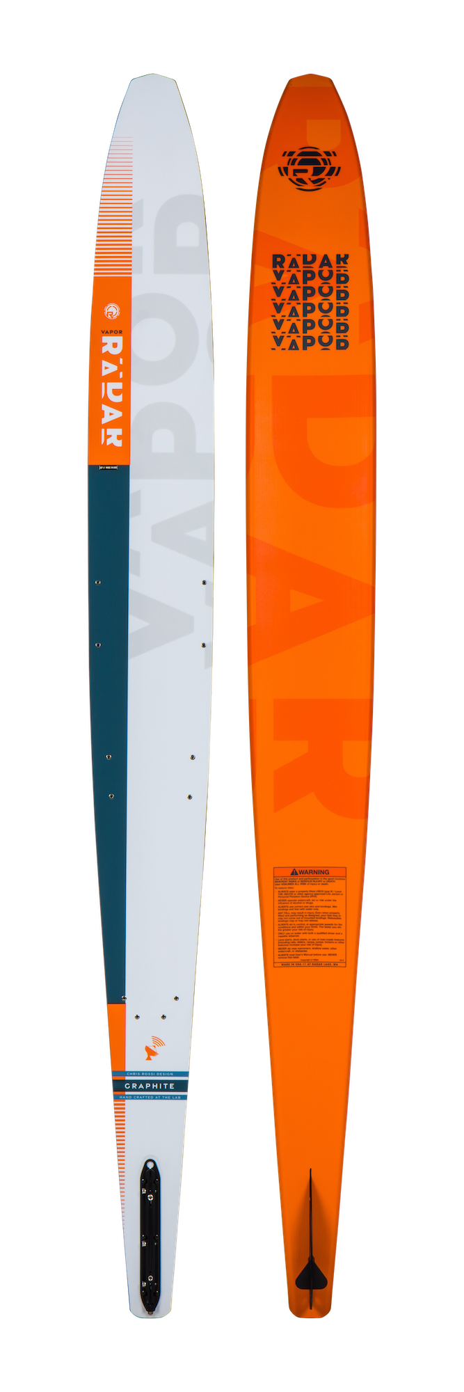 Vapor-K Boa  Radar Skis, Handcrafted Quality Waterskis