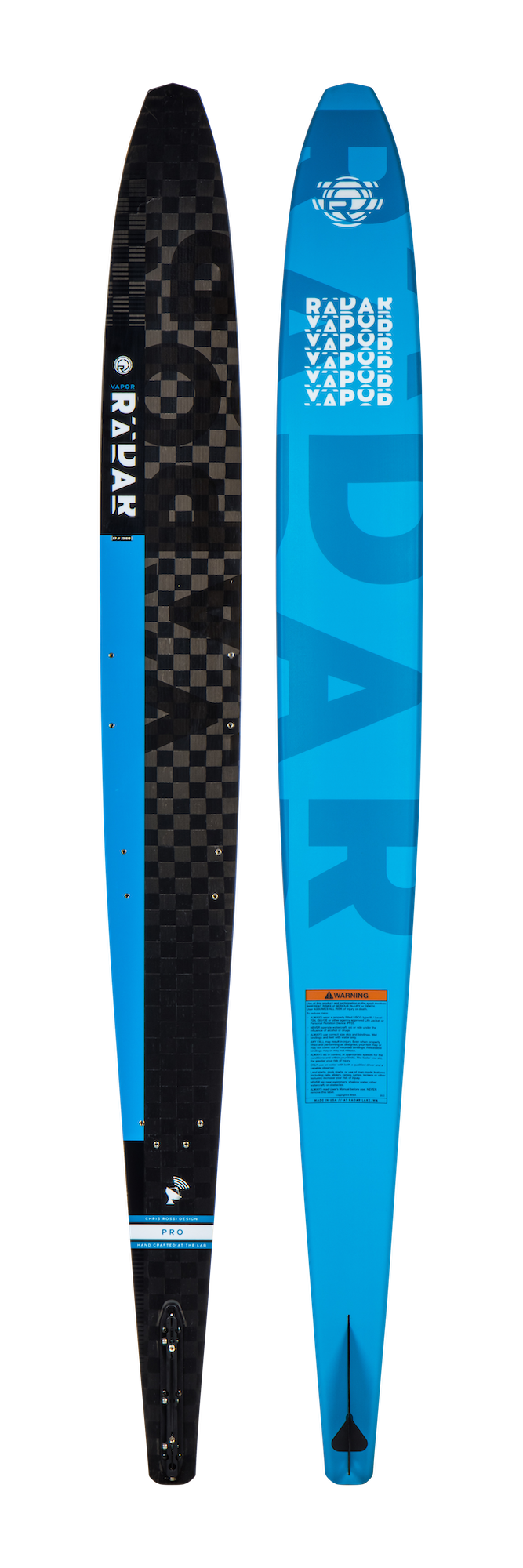 Vapor-K Boa  Radar Skis, Handcrafted Quality Waterskis