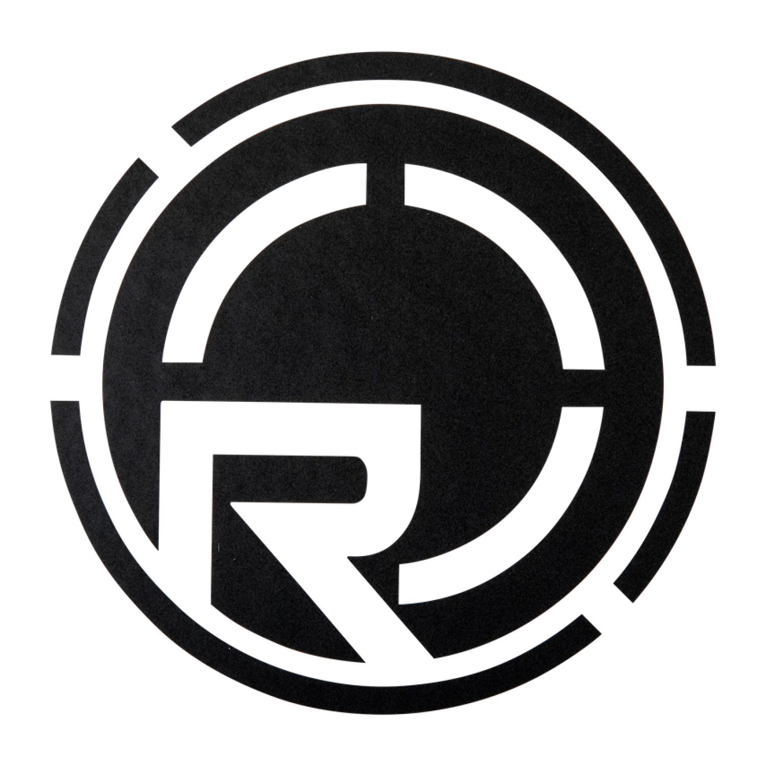 Radar Die Cut Icon - Black