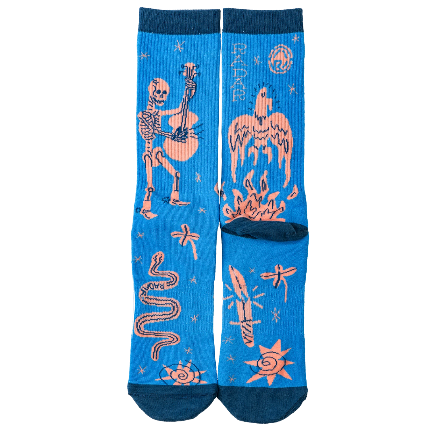 RADAR APPAREL 2026 RADAR SOCKS CAMPFIRE BOTH