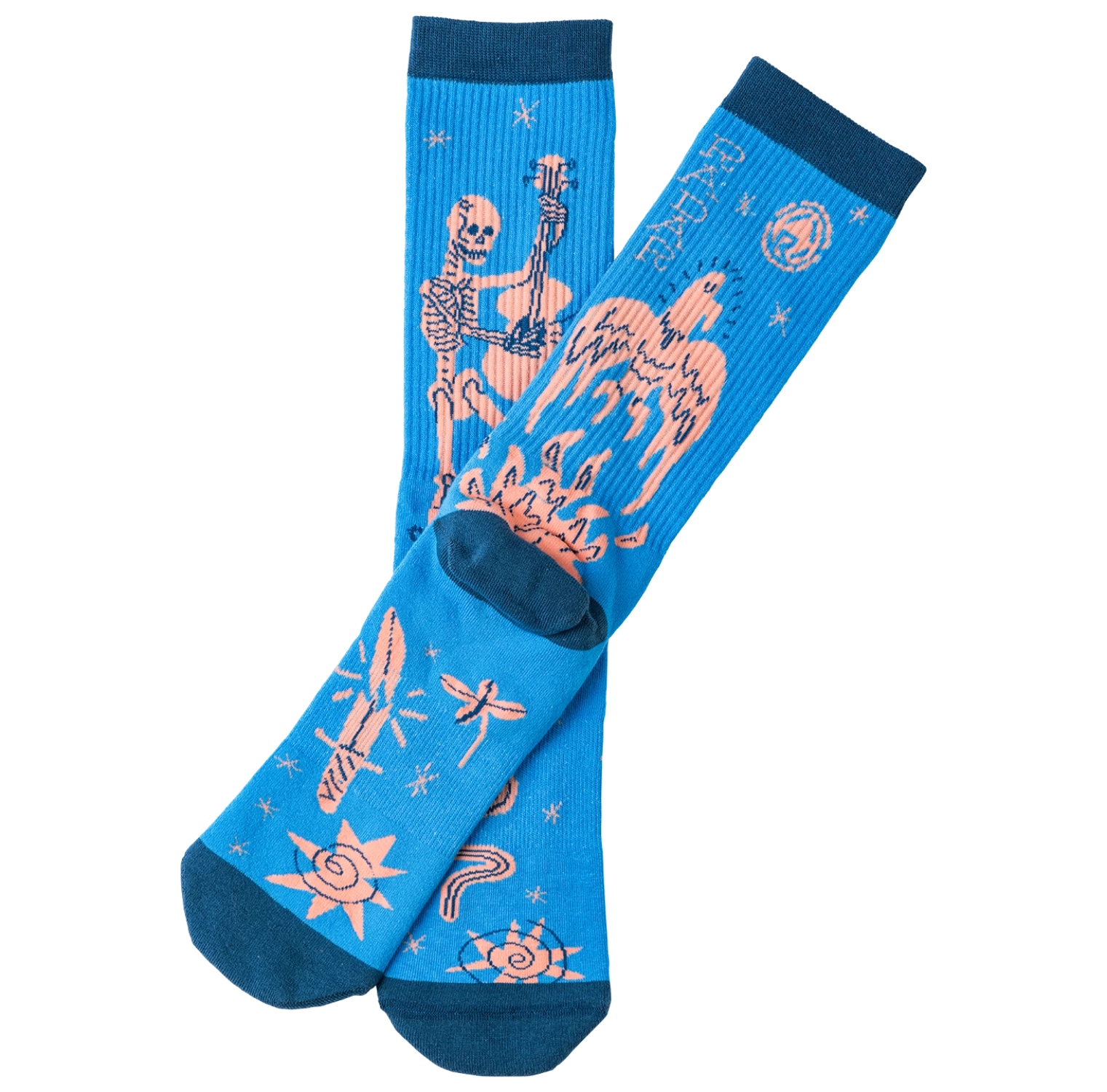 RADAR APPAREL 2026 RADAR SOCKS CAMPFIRE CROSS