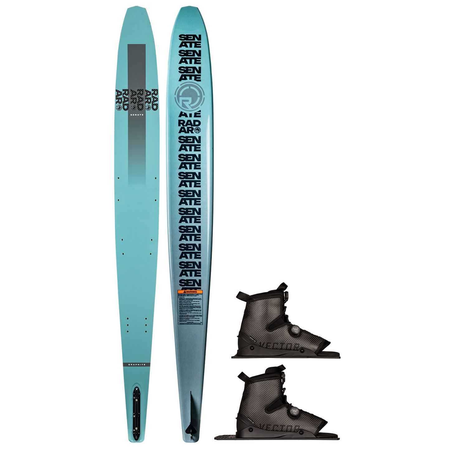Graphite Senate w/ Double Carbitex Vector BOA | Radar Skis