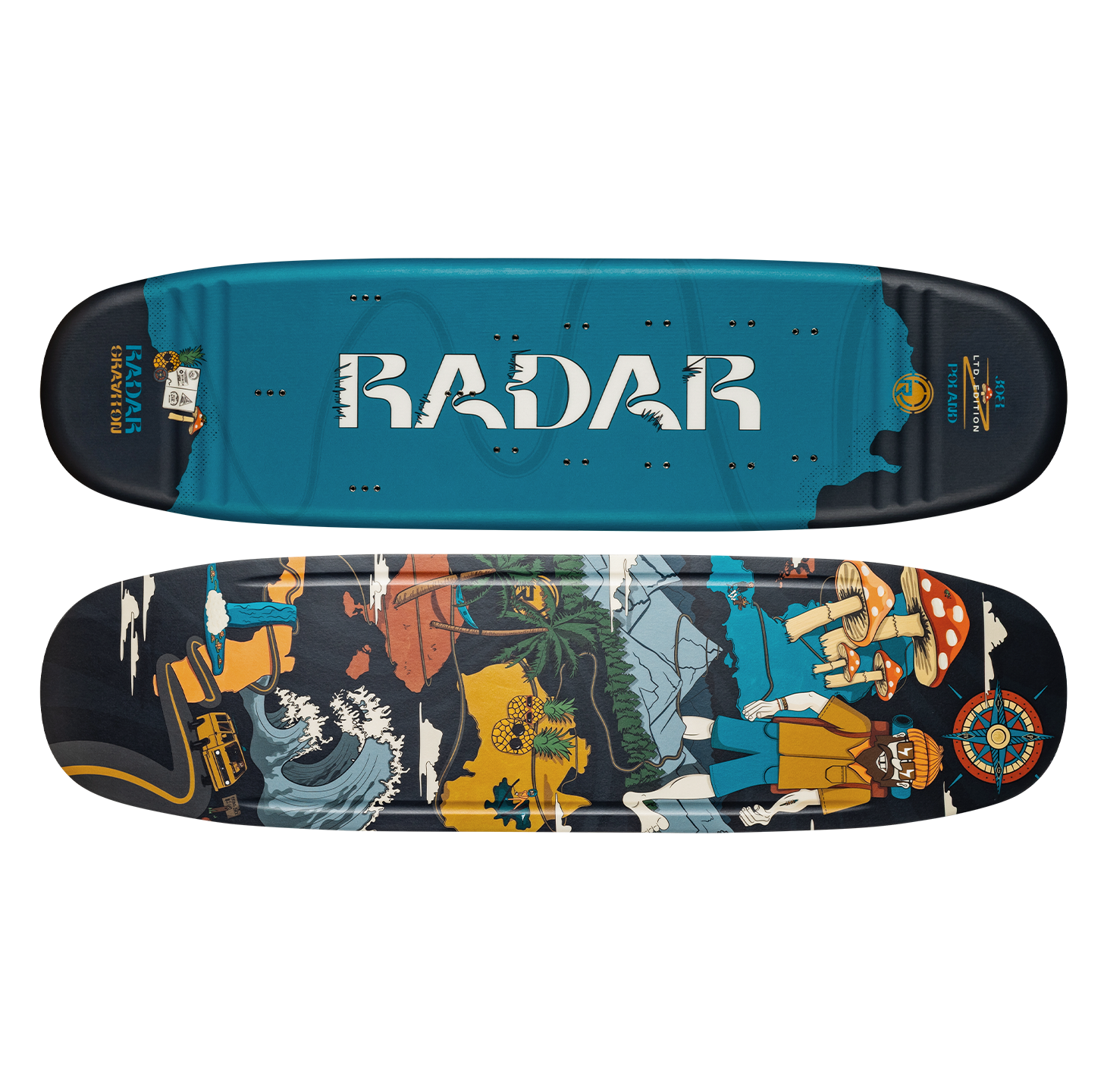Graviton LTD Joel Poland Trick Ski | Radar Skis, Handcrafted