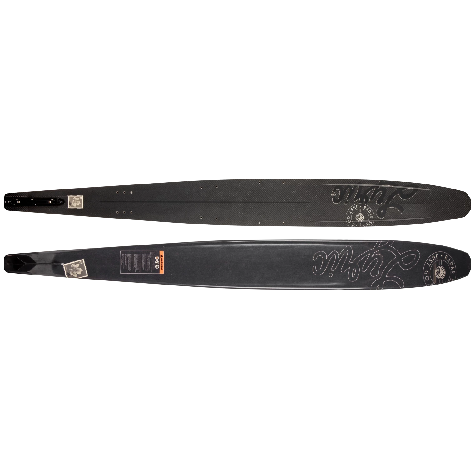 RADAR SKIS LYRIC GRAPHITE - 2027 - BOTH HORIZONTAL
