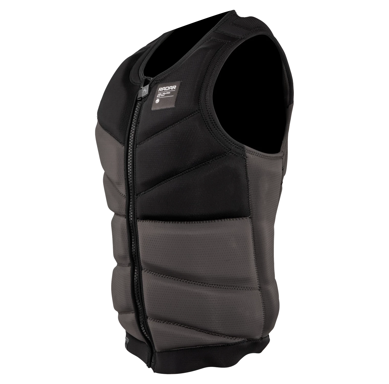 RADAR-LIFE-JACKET-JP-MOD-BLACK-IMPACT-2027-SPINNING-FRONT-LEFT