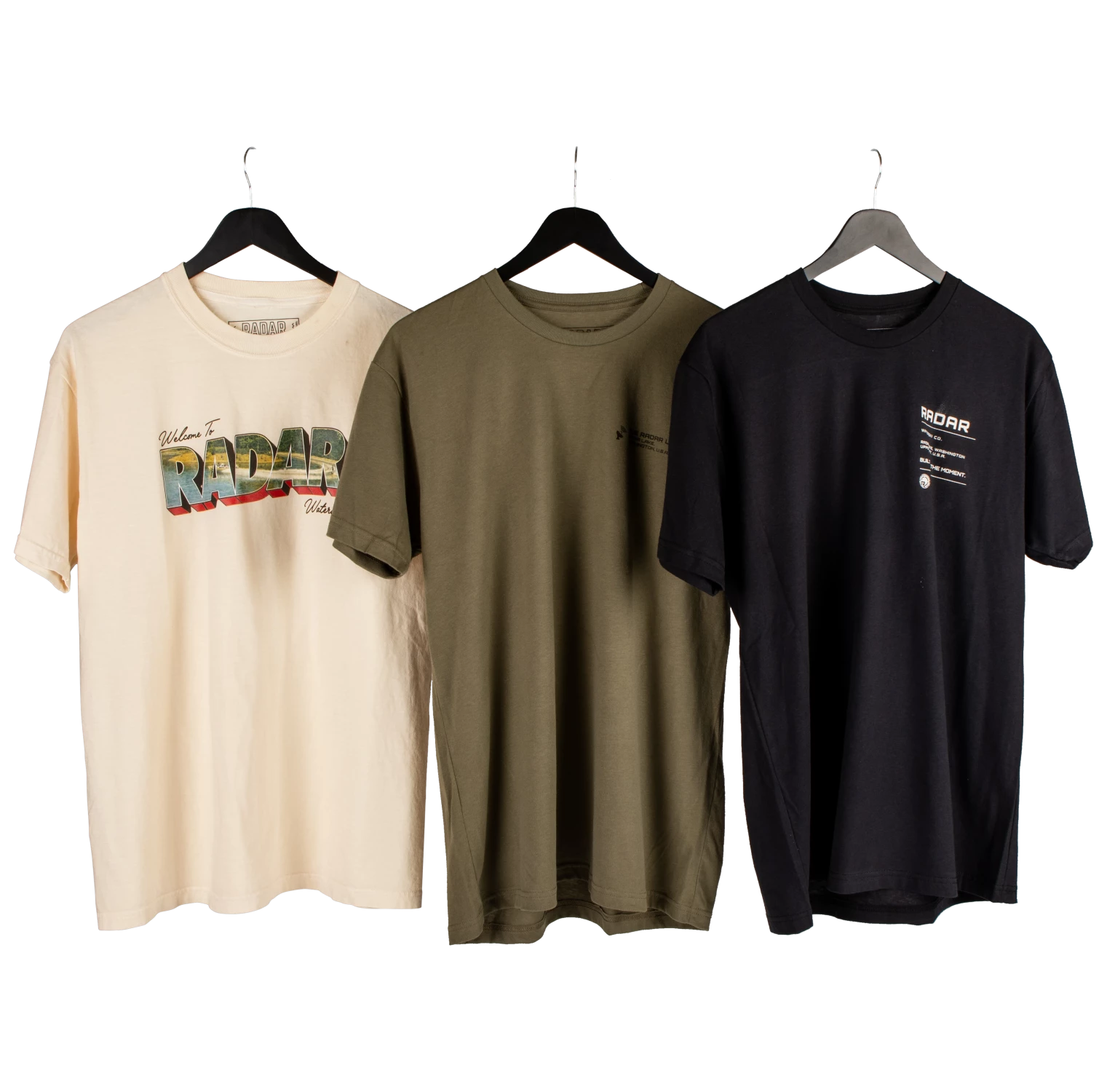 RADAR SOFTGOODS TEES - 2027 - HANGING 1