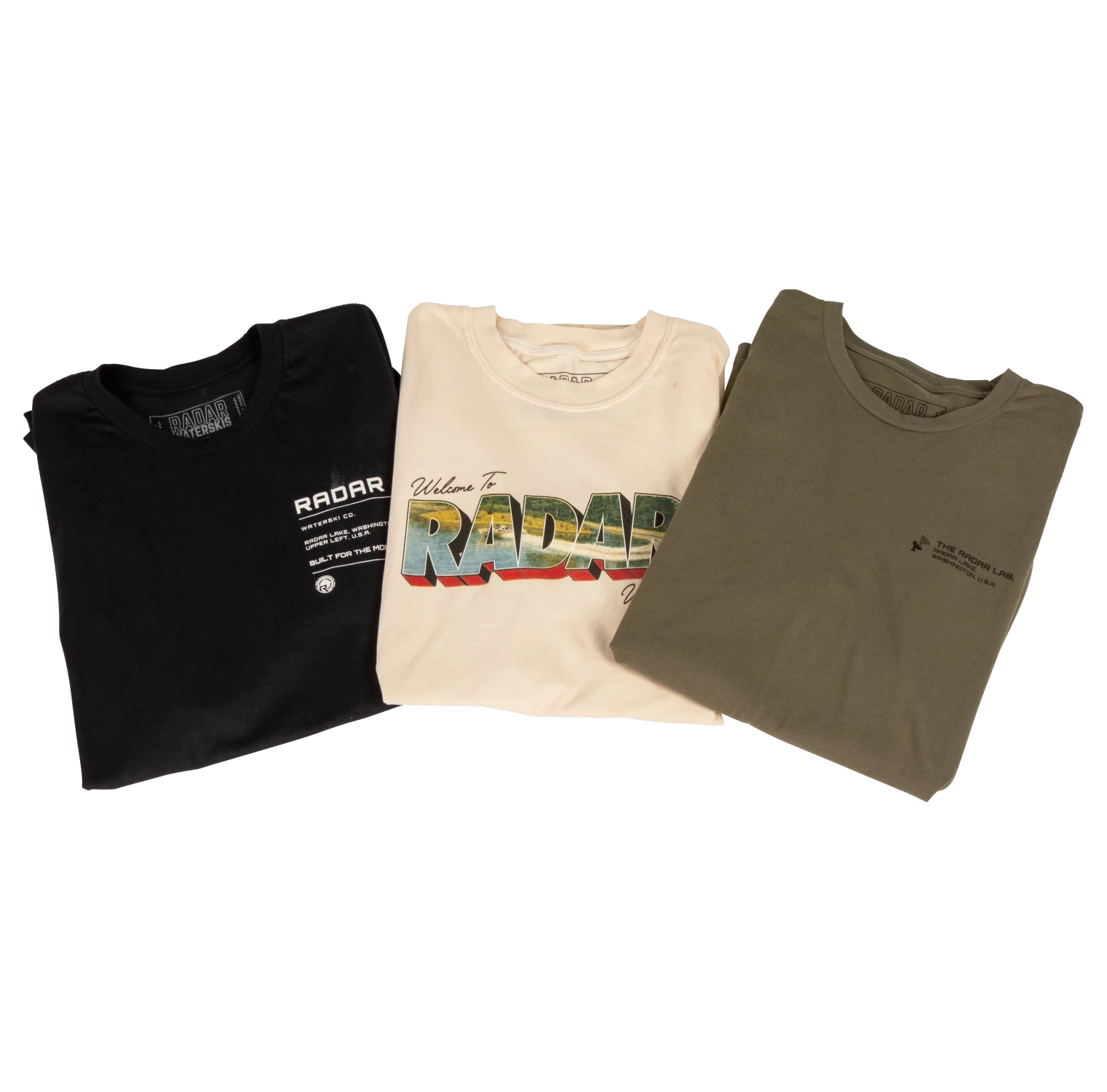 RADAR SOFTGOODS TEES - 2027 - FOLDED