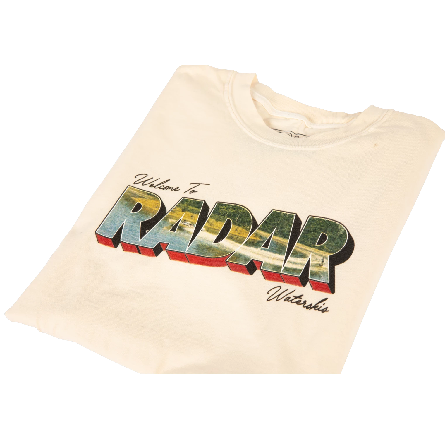 RADAR SOFTGOODS WELCOME TEE - 2027 - FOLDED 2