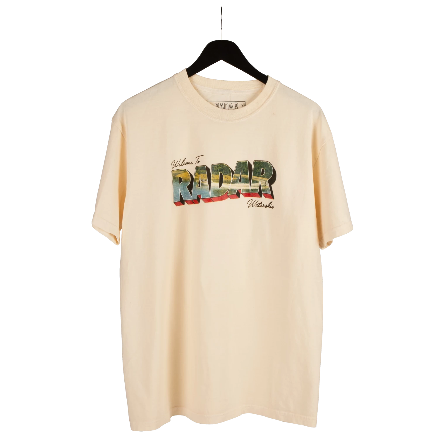 RADAR SOFTGOODS WELCOME TEE - 2027 - HANGING 2