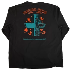 RADAR SOFTGOODS EAST ISLAND L-S TEE - 2027 - BACK